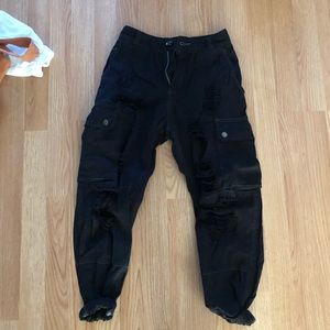 CARMAR black cargo pants